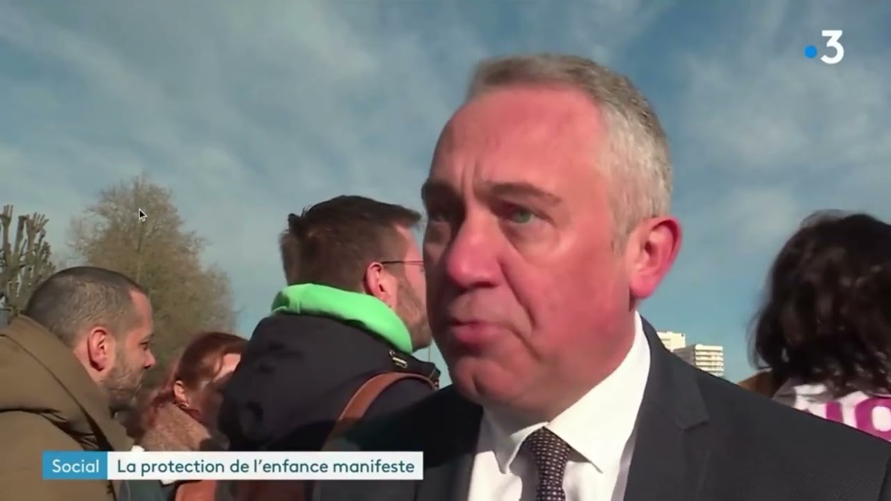France 3 - La CGT IDEFHI se mobilise pour la protection de l'enfance