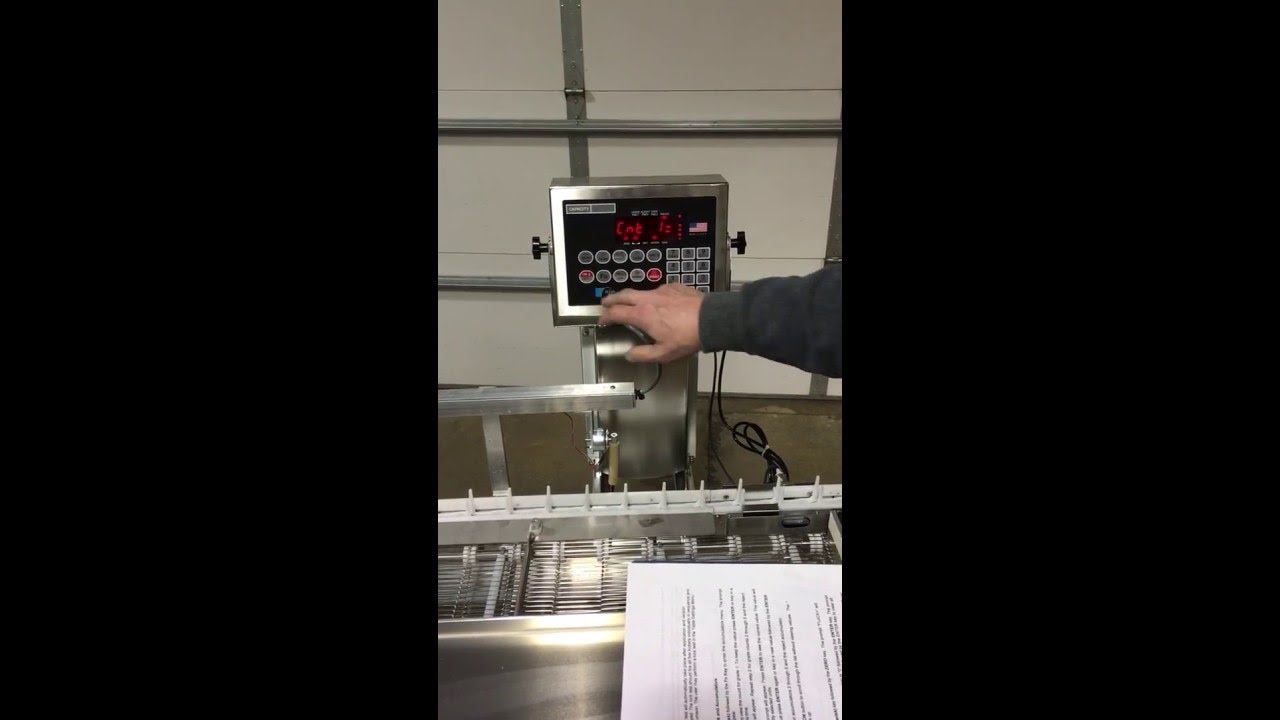 Digital Scale Weight Settings and Calibration (Cardinal Scale)