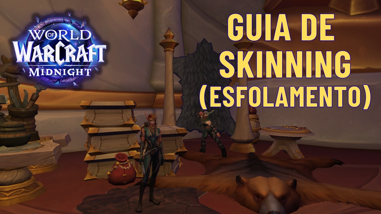 Guia de Profissão de Coleta em Midnight: Skinning (Esfolamento)