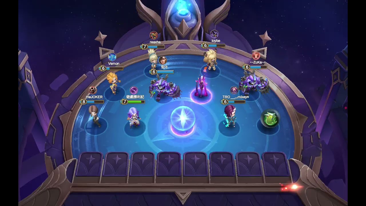 MCGG魔法戰棋最後換一位英雄多一個羈絆贏了