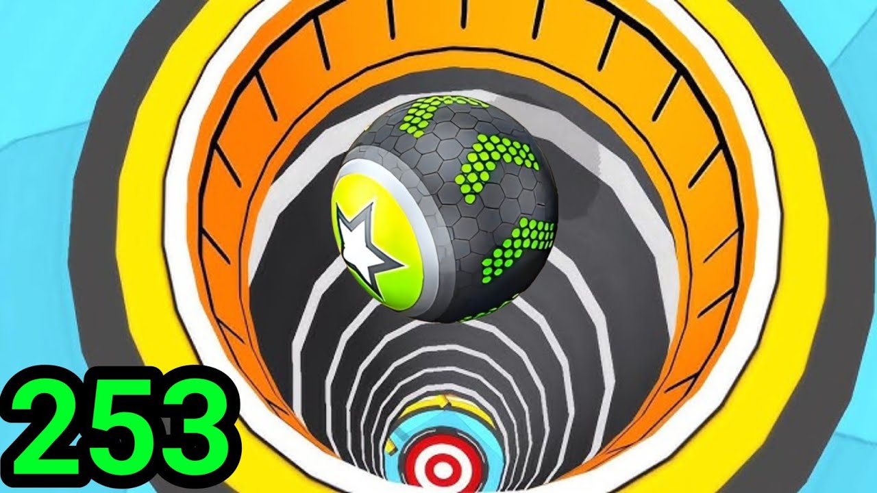 Going Balls, SpeedRun, Going Balls Portal Run Gameplay Level 253