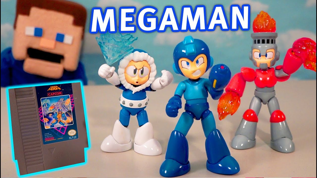 Mega Man Video Game Figures Jada Toys 2024 - Series 1