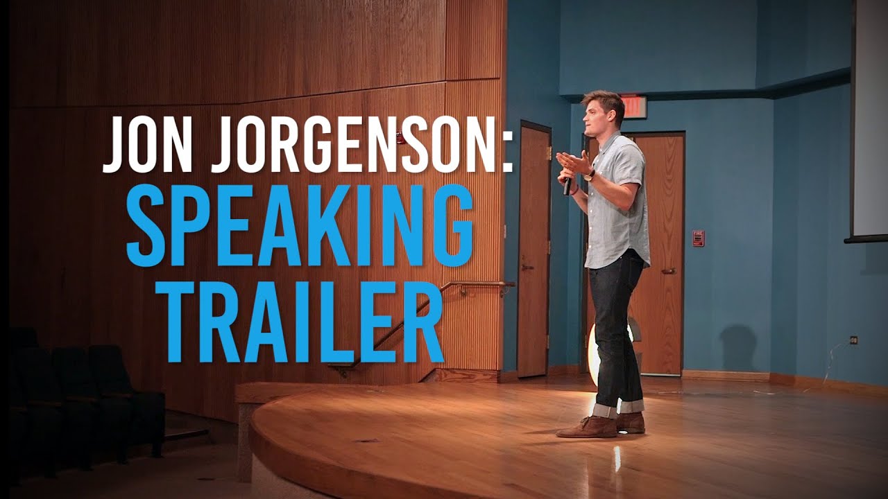 Jon Jorgenson: Speaking Trailer