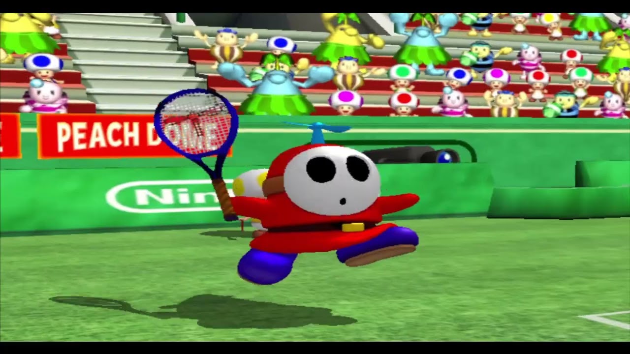 Mario Power Tennis Doubles Round Robin - Matchday 9 - Shy Guy/Fly Guy v Koopa Troopa/Paratroopa