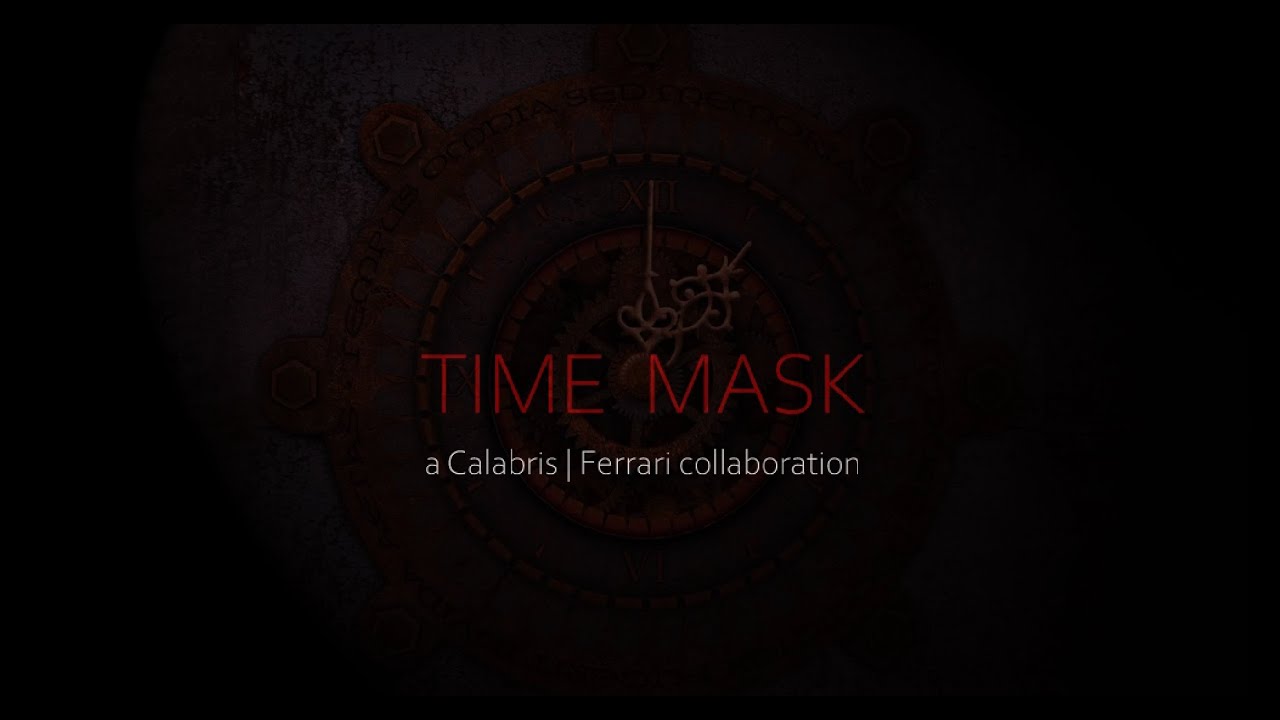 TIME MASK - a Calabris | Ferrari collaboration