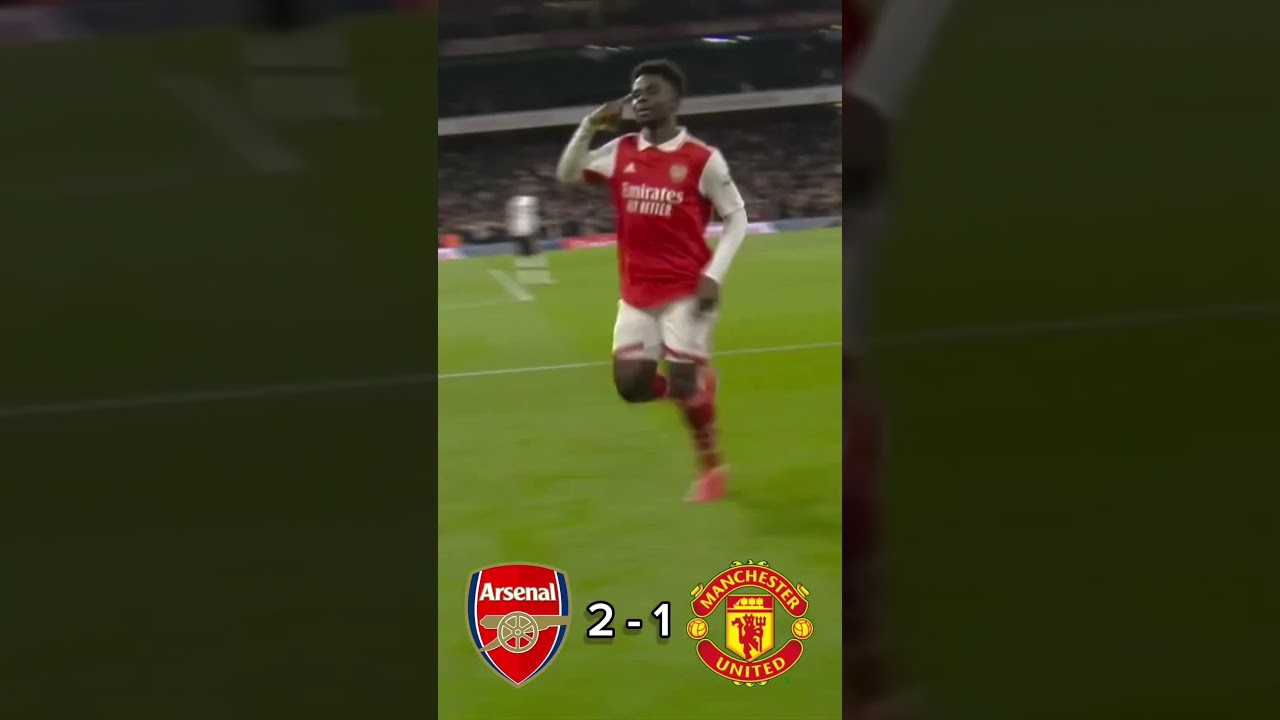 Arsenal vs Manchester United 