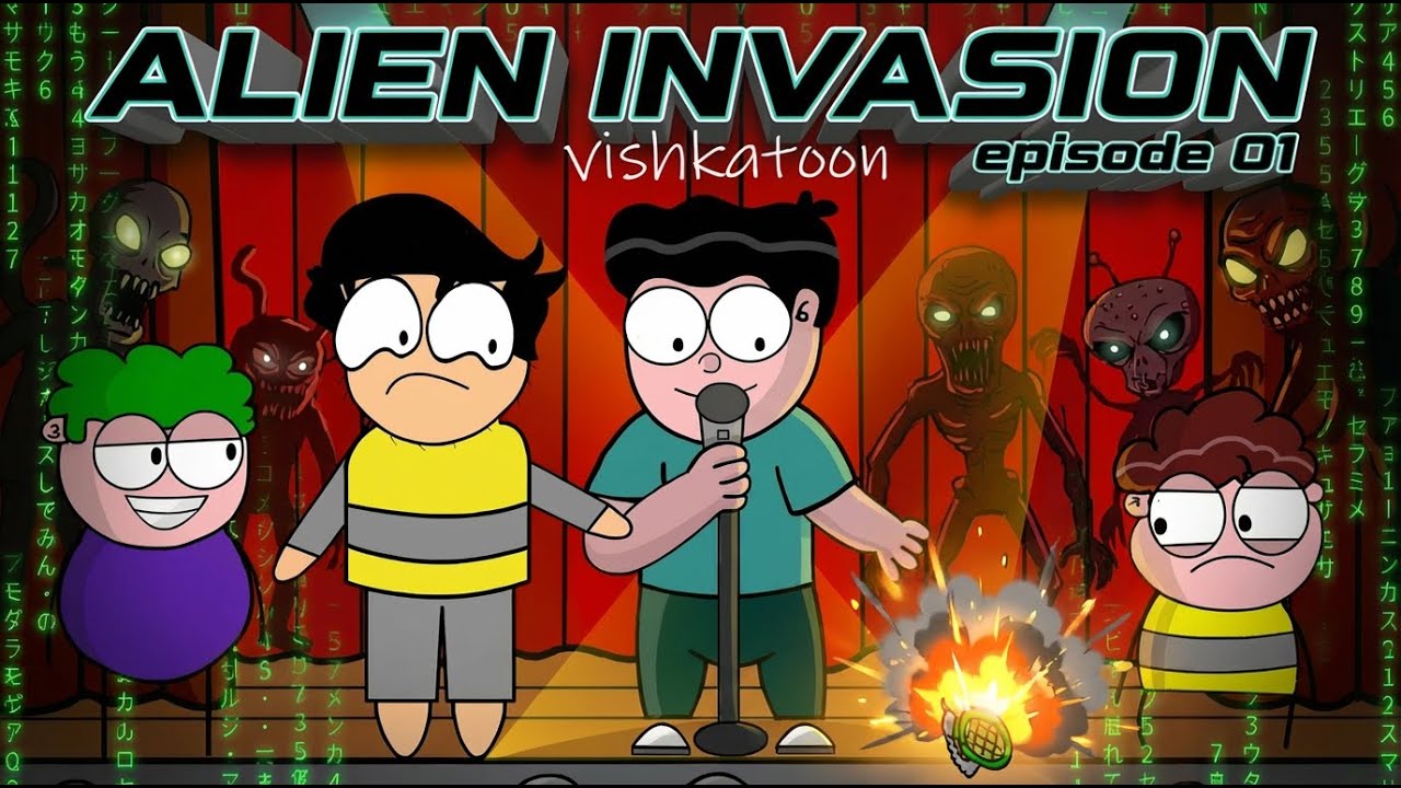 Alien Invasion | Episode 01| @NOTYOURTYPE @Hardtoonz22 ​| Animated Parody Video