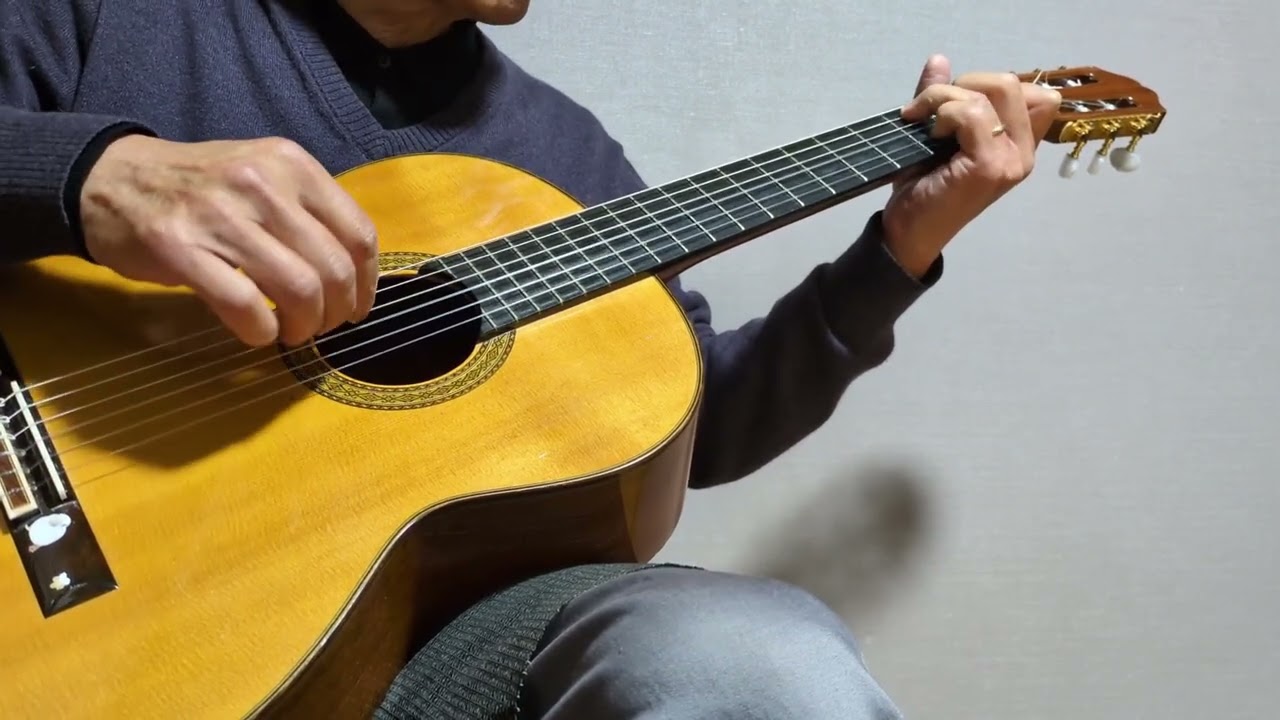 ギター演奏『チューリップ』♪