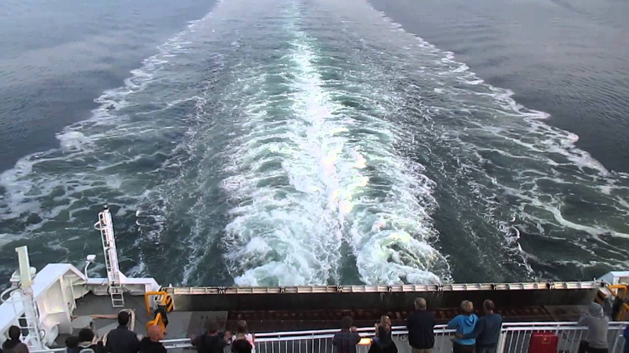 M/S SuperSpeed 1 leaves Kristiansand Norway