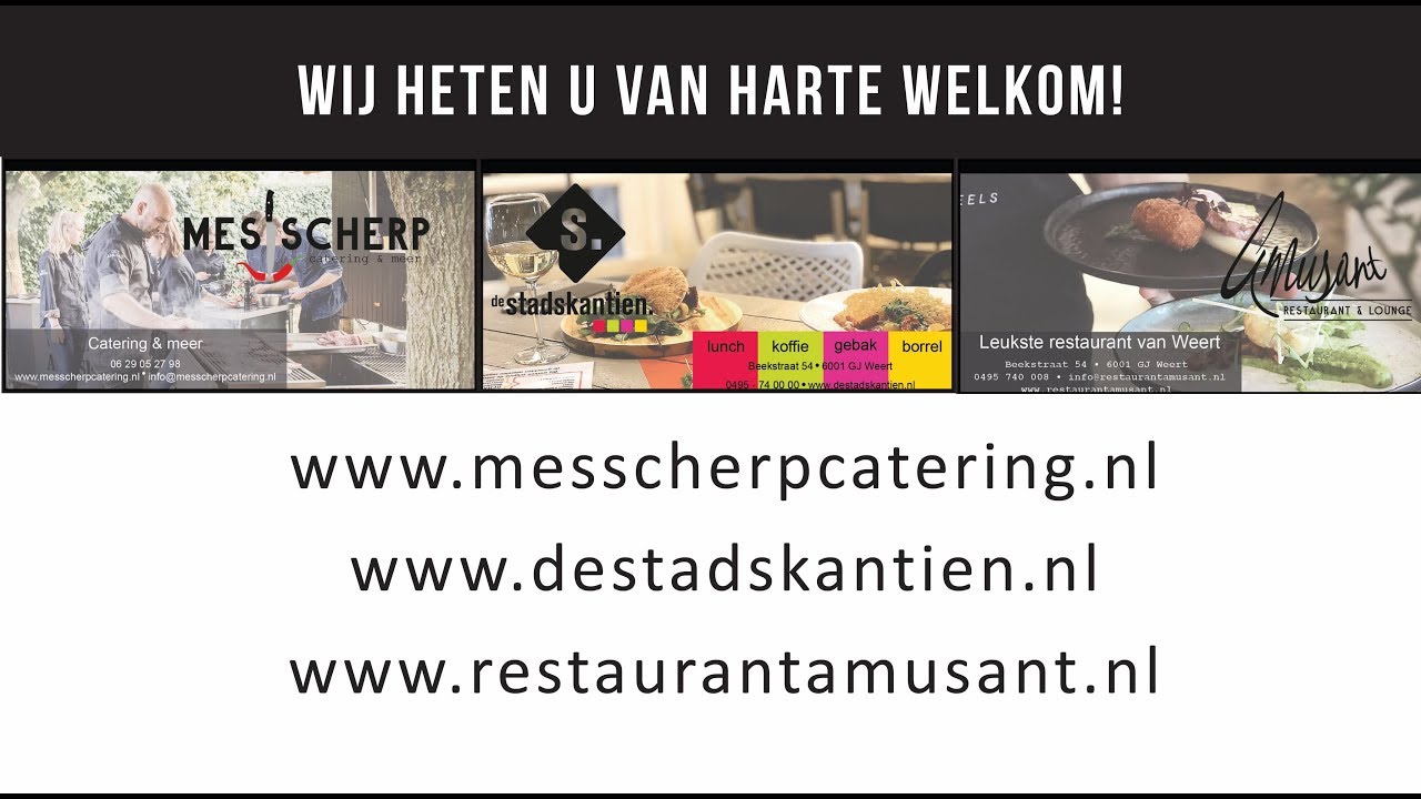 Promo Amusant, Messcherp en Stadskantien april 2019