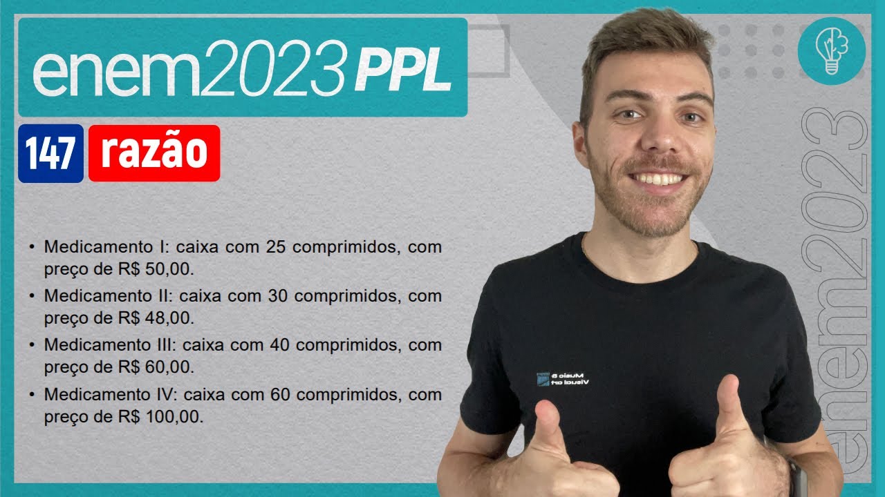 Para o tratamento de uma doença específica, existem disponíveis no mercado - RAZÃO E PROPORÇÃO