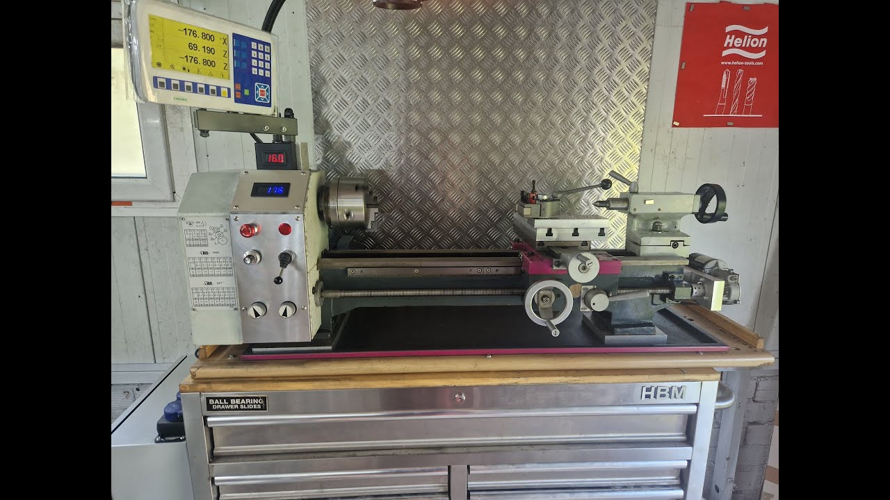 Torno Optimun 250x500 Actualizacion y Mejoras TR  -  Parte 5