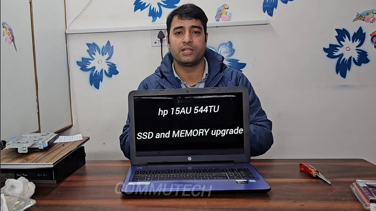 hp 15au 544tu SSD AND RAM upgrade