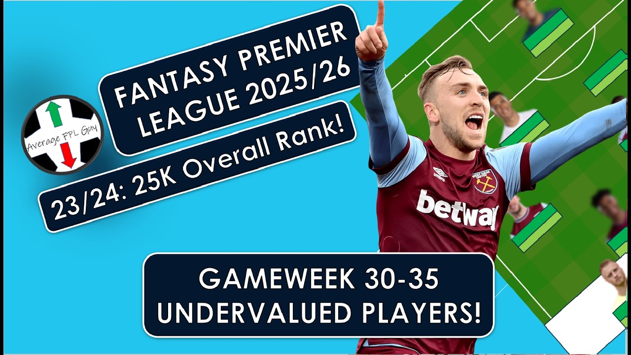 The Best Undervalued Differential Picks in FPL right now for Gameweeks 30-35! FPL 25/26