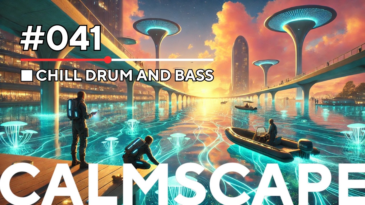 #041 Calmscape | 1 Hour of Chill Drum & Bass (Relaxing DnB Mix for Study, Work, and Vibes)