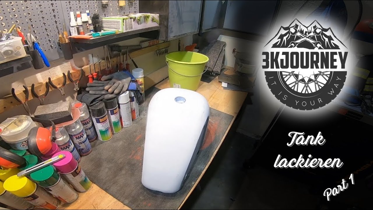 Tank zu Hause lackieren | 1/2 | Sportster Details #4