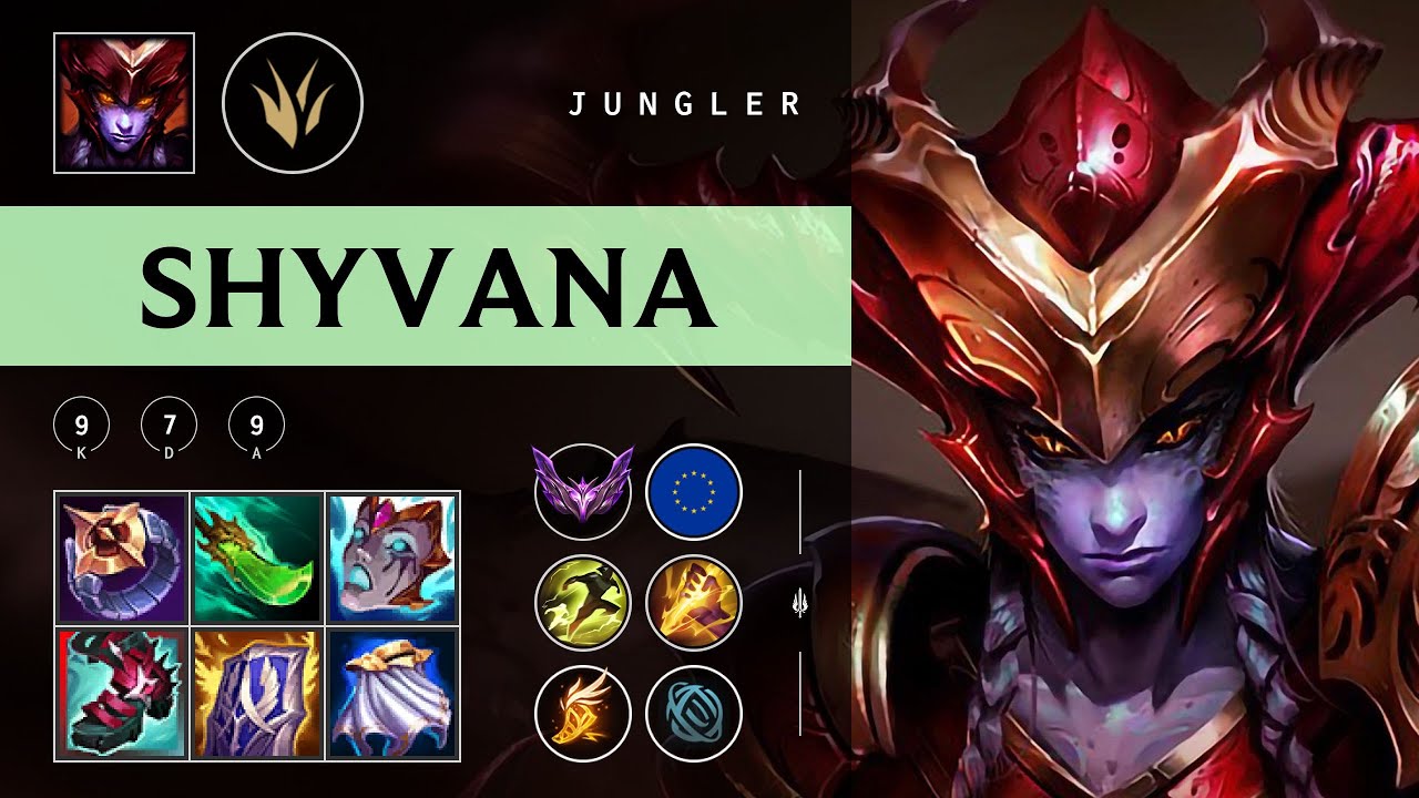Shyvana Jungle vs Viego - EUW Master Patch 25.22