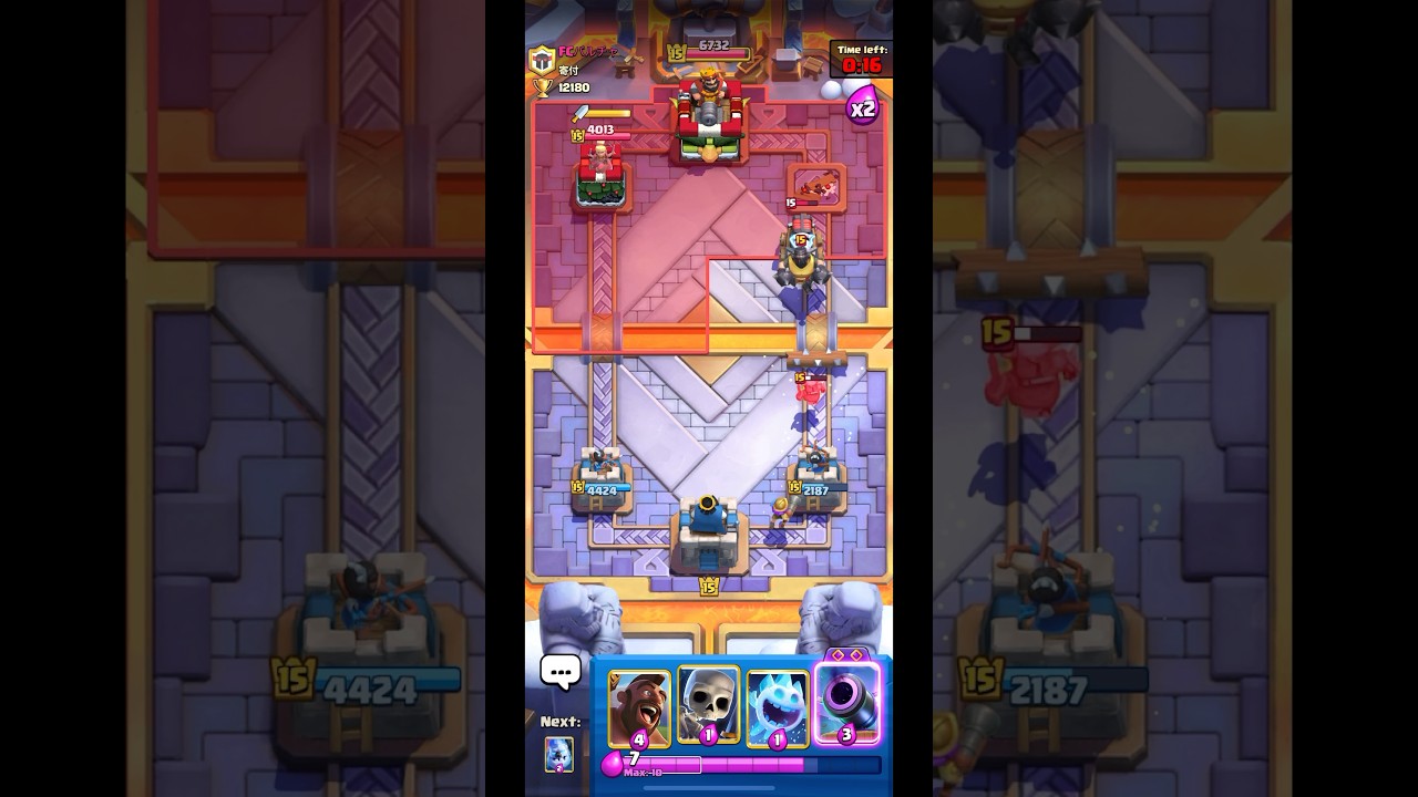 Hog 2.6 vs MK Sparky 12000+ Trophy | Clash Royale