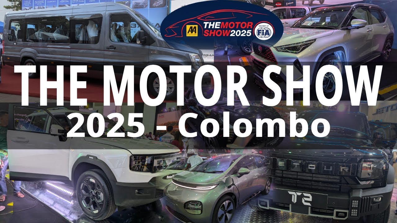 The Motor Show 2025 @ BMICH Colombo | Sri Lanka’s Biggest Auto Expo!