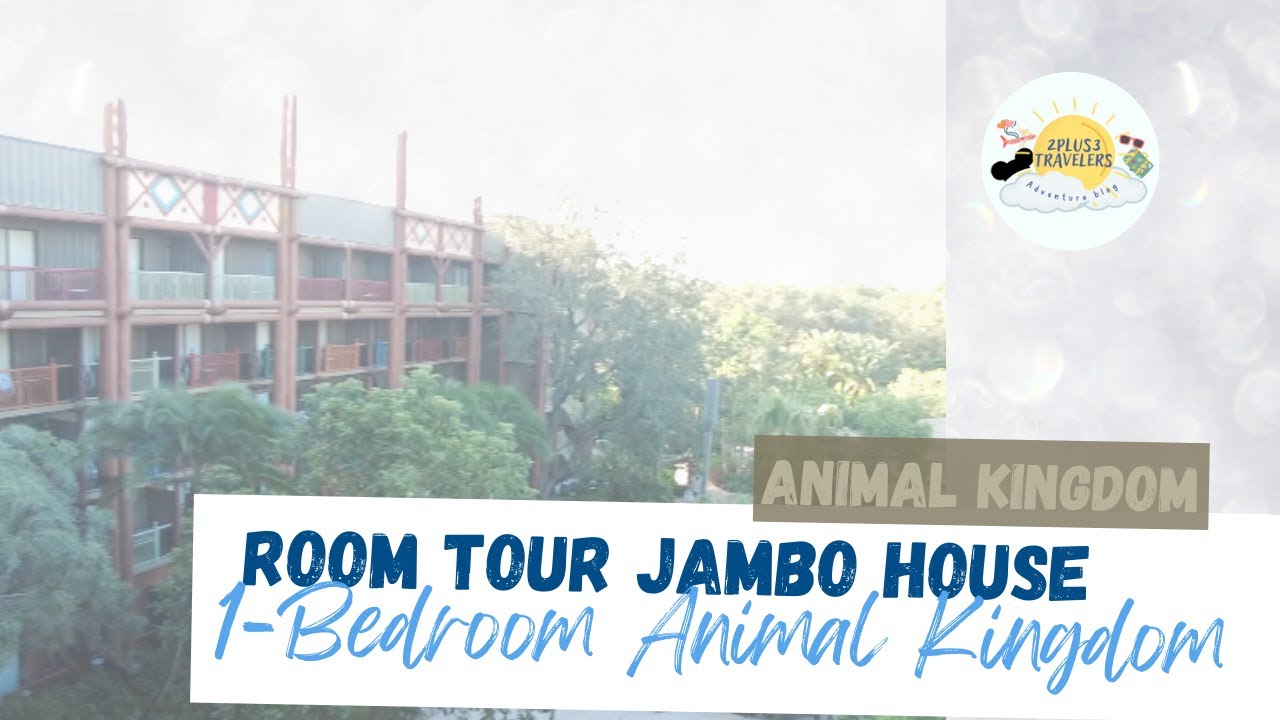 Animal Kingdom 1-Bedroom Room Tour | Walt Disney World | Animal Kingdom Resort