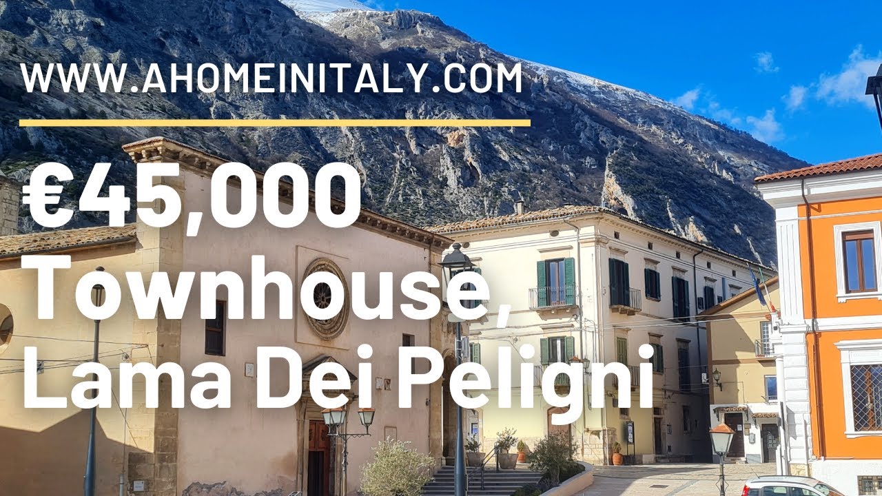 Brilliant townhouse in Lama Dei Peligni, Abruzzo, Italy