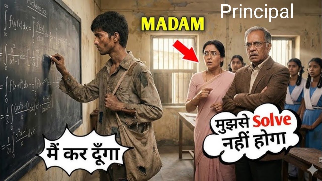  कबाड़ बीनने वाला अर्जुन निकला मैथ्स का जीनियस, पूरा स्कूल दंग रह गया #moralstory #trending #inspire