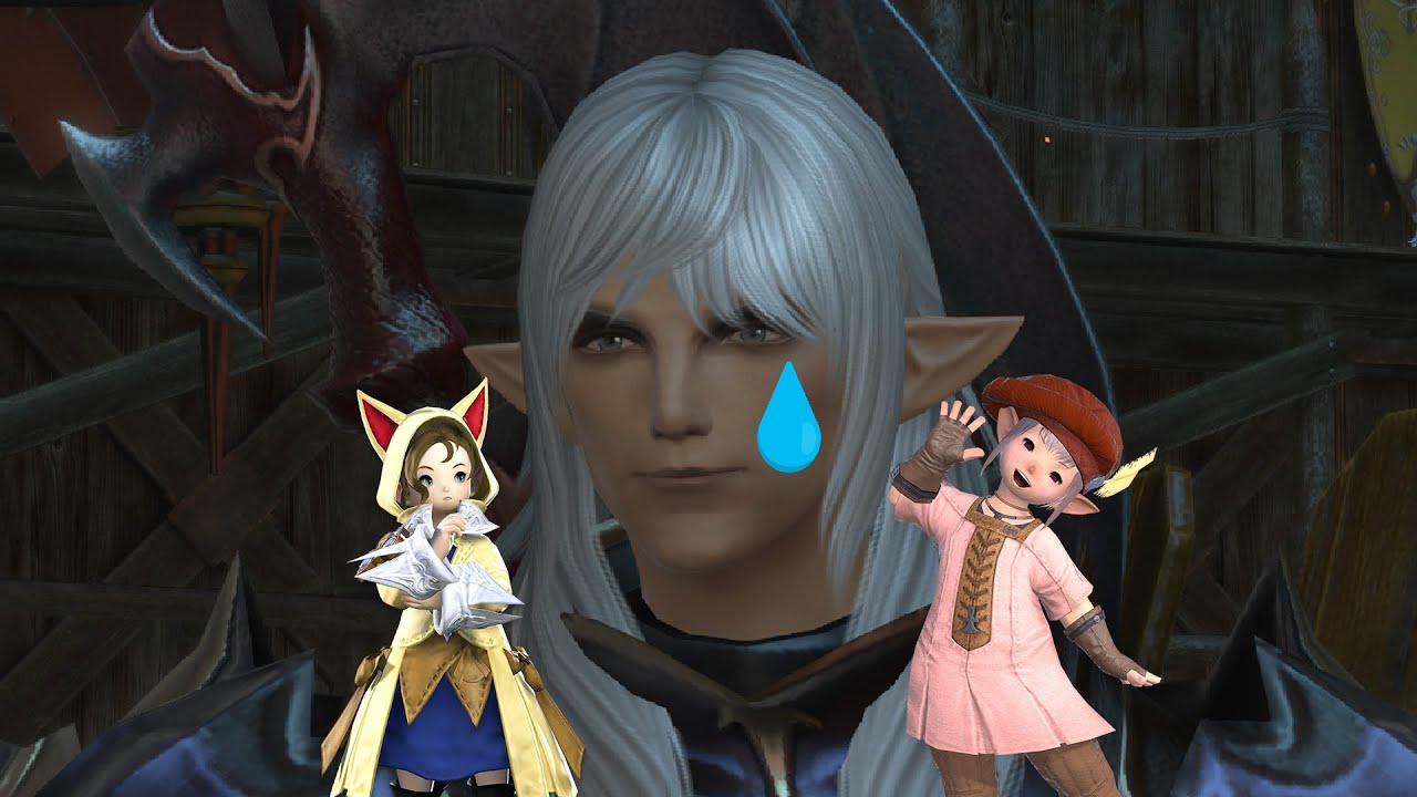 Final Fantasy XIV Endwalker Memes - Estinien is Terrified of Krile and Tataru