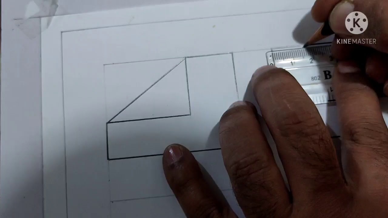 رسم المساقط الثلاث للمنظور ص 96