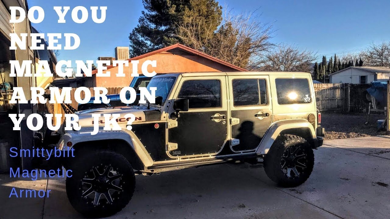 Smittybilt Mag Armor Install for Jeep Wrangler JK