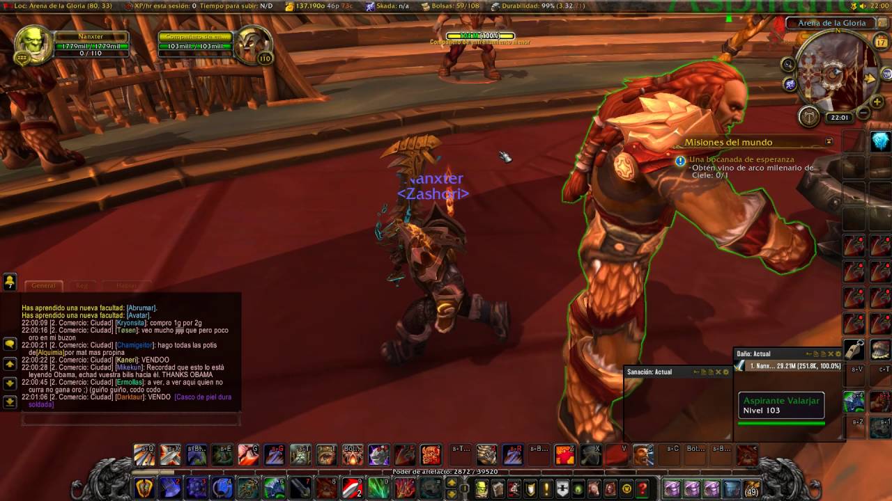 WoW Legion Guia Warrior Armas (PvE)