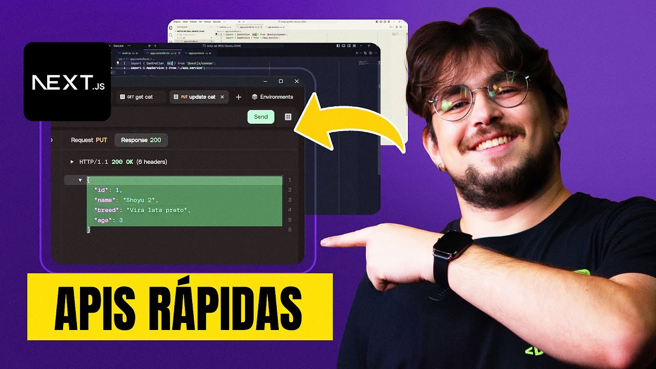 Escreva API s de forma rápida com o NestJS