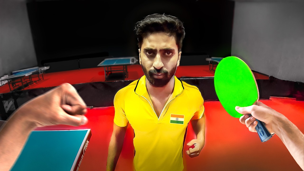 I Trash Talked the Indian Table Tennis Star (ft. Sathiyan Gnanasekaran)