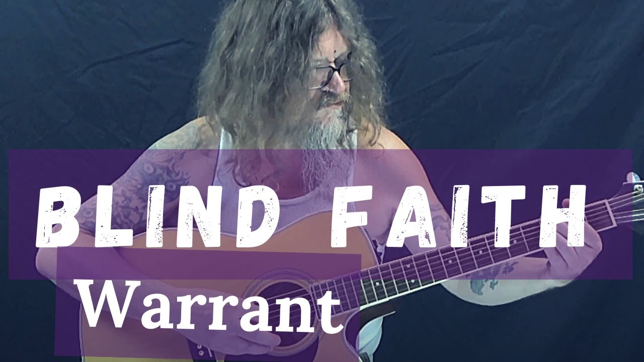 Как играть Blind Faith By Warrant (лёгкий урок игры на акустической гитаре)
