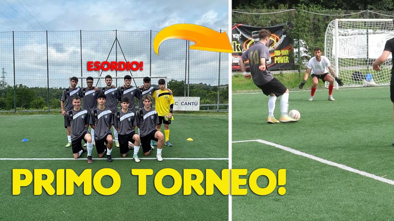 ⚽🚨INIZIA LA NOSTRA AVVENTURA! ESORDIO NEL PRIMO TORNEO ESTIVO
