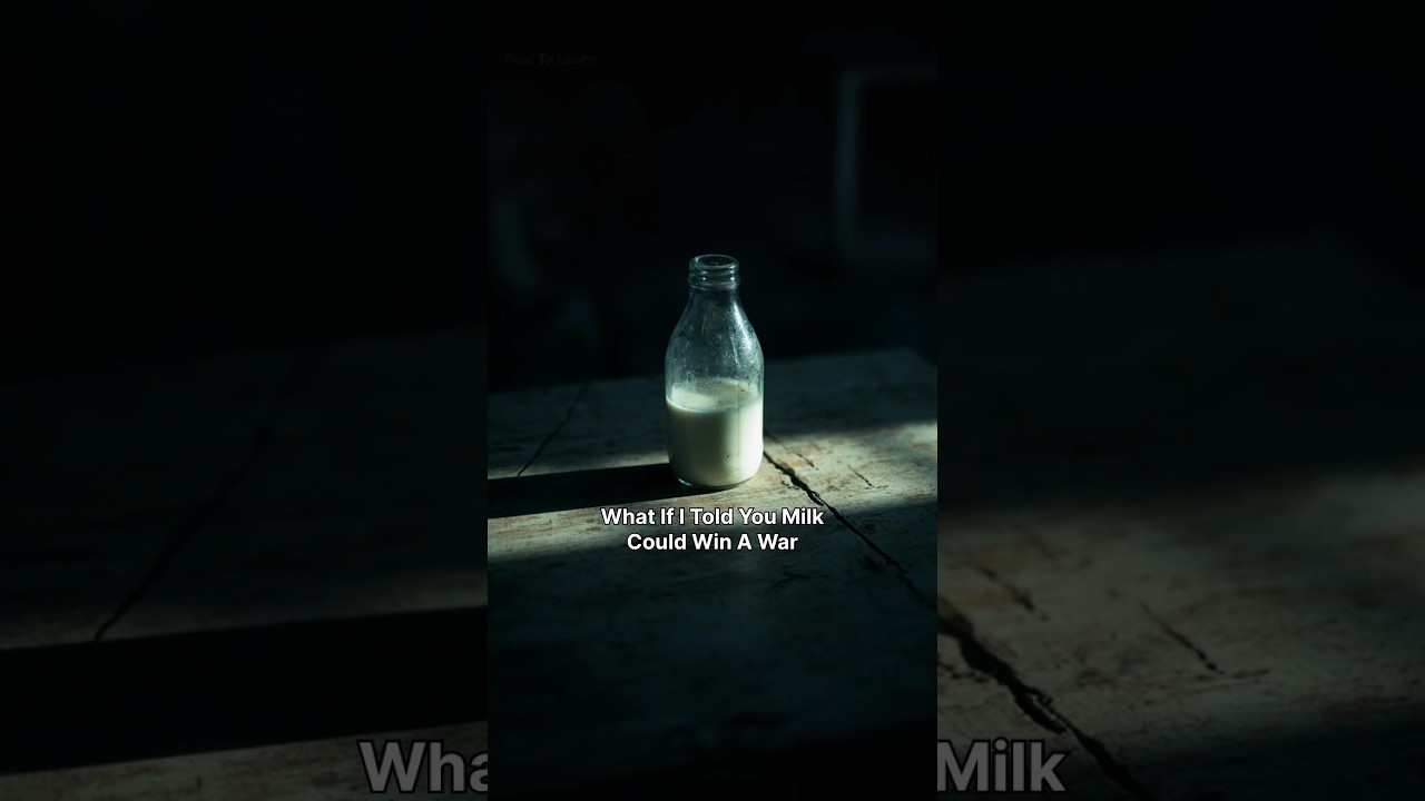 Milk Was A Secret Weapon In WW1 😮
