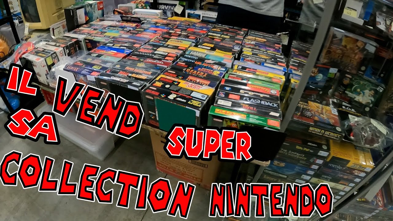 IL VEND SA COLLECTION SUPER NINTENDO !! JE CRAQUE TOTALEMENT ! PIXEL DAYS