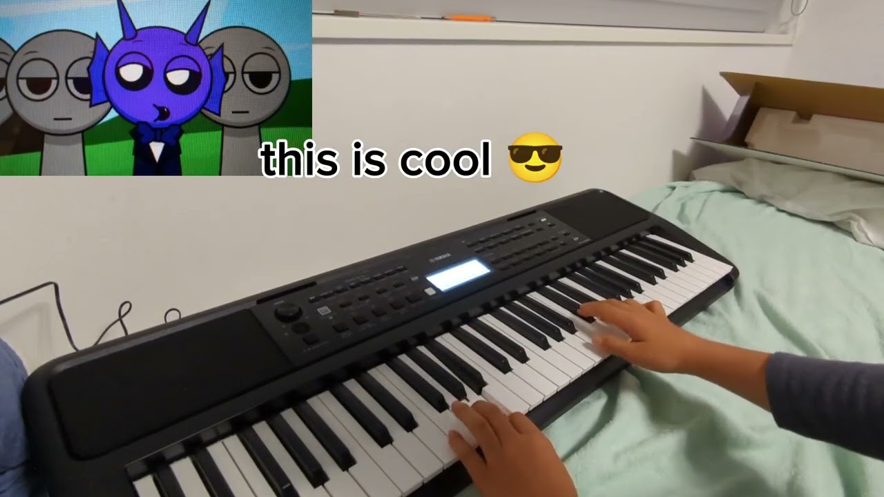 POV: you get a new electronic keyboard🎹#piano#instrumental#keyboard#electronicmusic#new#watchnow#677