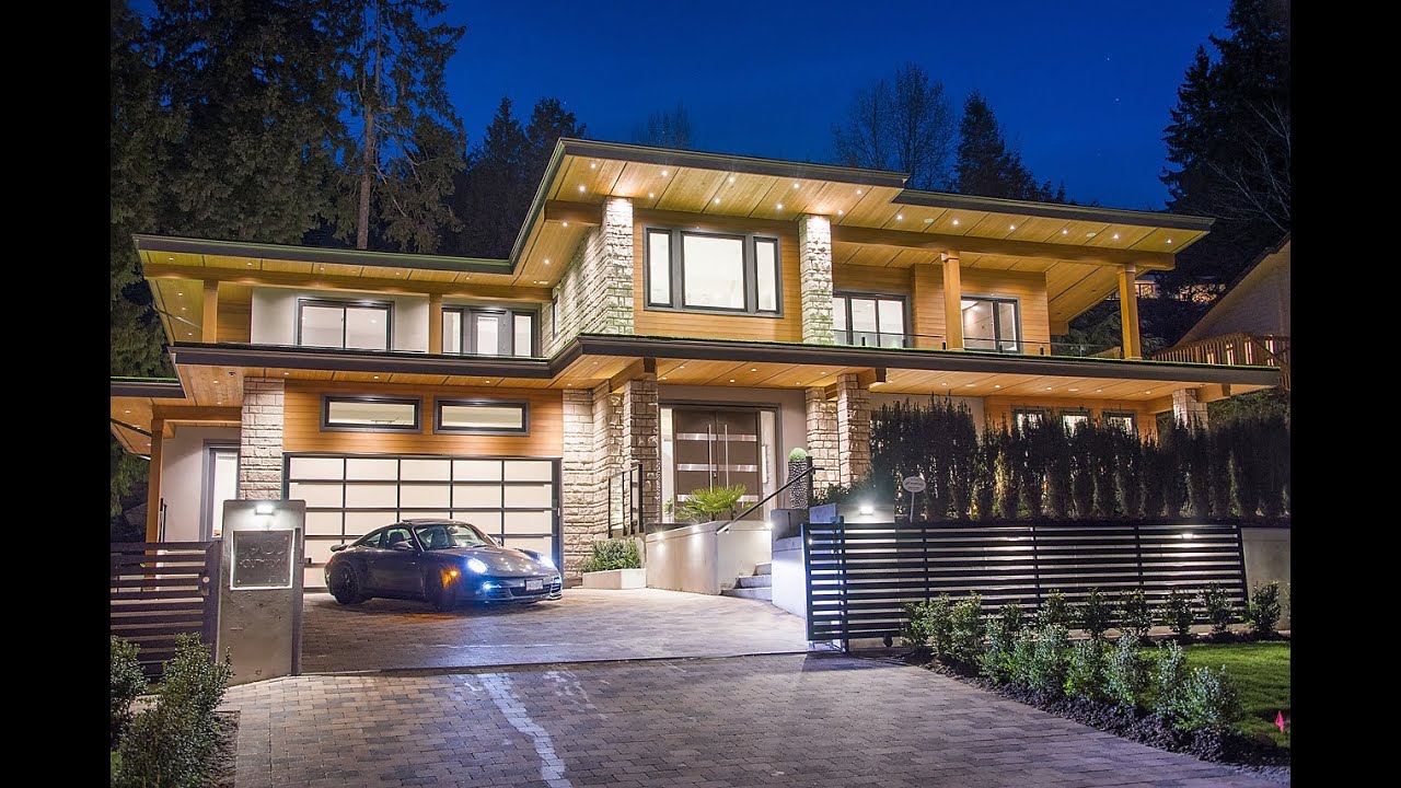 Touring a $5,998,000 Luxury West Vancouver Mansion #vancouverrealestate