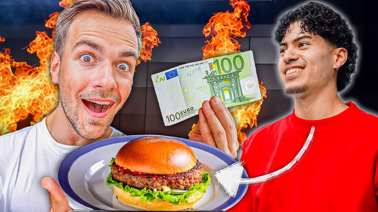 100€ Wenn DU mir einen BURGER machst 😦👨🏻‍🍳