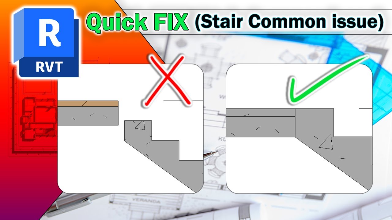 Revit architecture ...(Stair Common issue) ✅ ez Fix