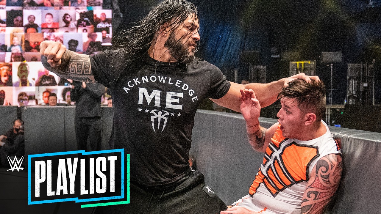 12 брутальных атак Романа Рейнса: плейлист WWE
