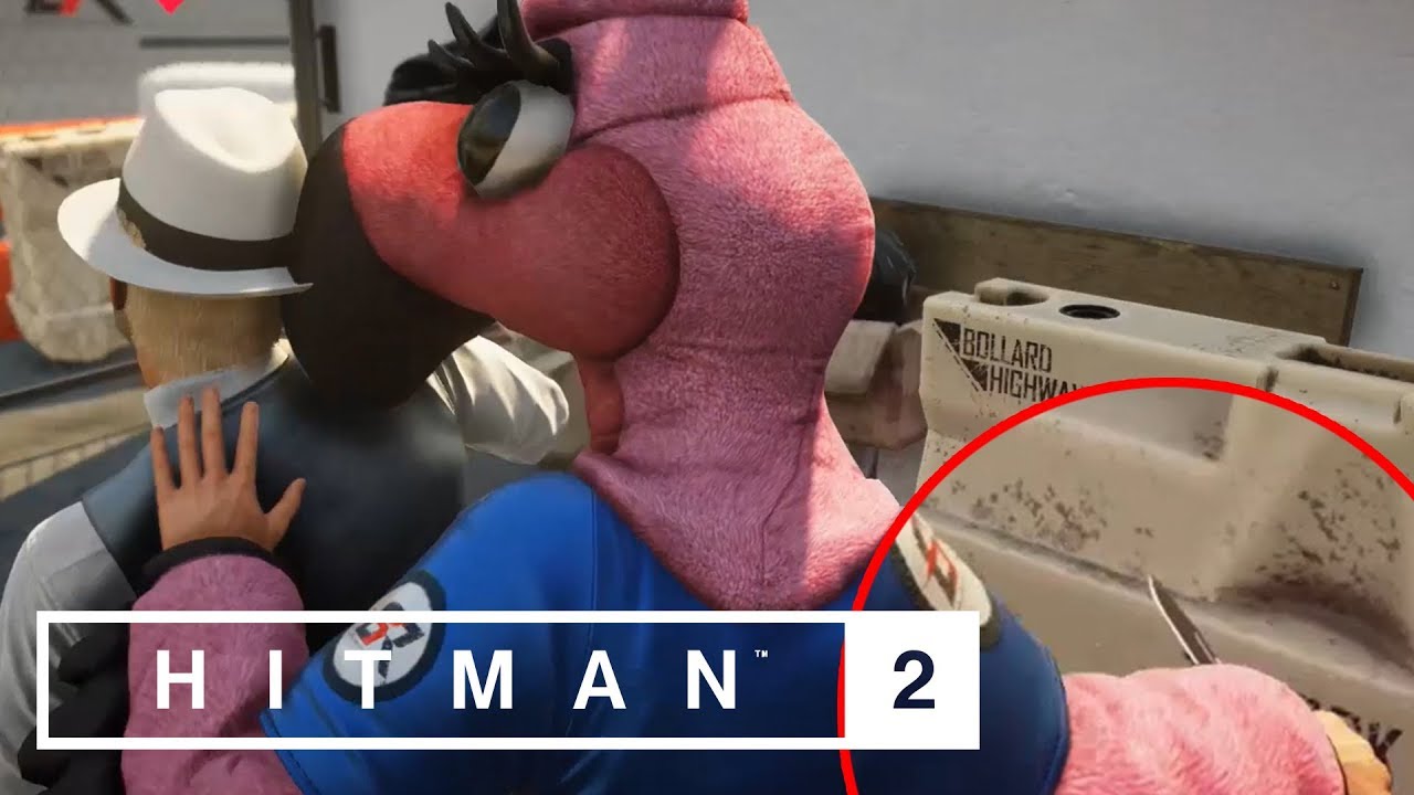 D&Ouml;DLIG FLAMINGO | Hitman 2 Ghost Mode | figgehn vs ChrisWhippit