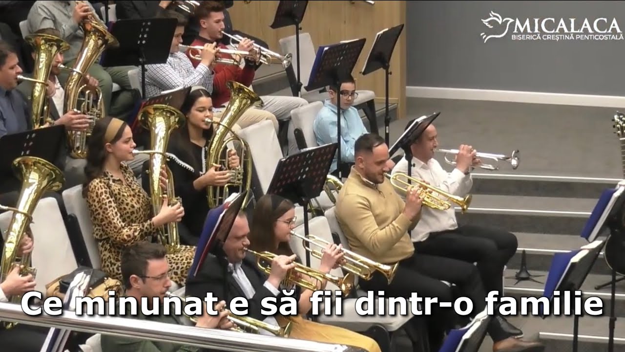 Ce minunat e să fii dintr-o familie - Fanfara Micalaca Arad