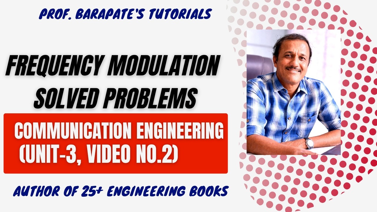 FREQUENCY MODULATION (SOLVED PROBLEMS)