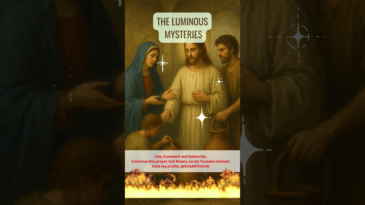 Светлые тайны - Виртуальный Розарий @Rosaryhour EP90 Брачный пир в Кане