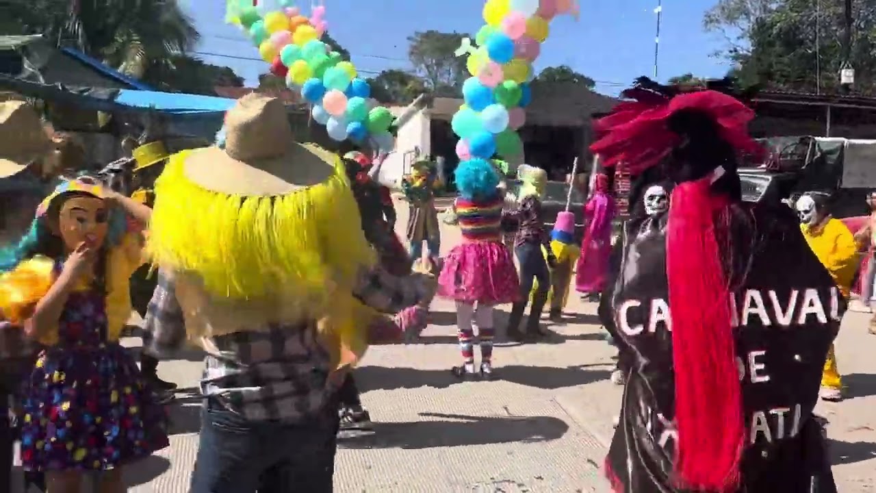Carnaval, Llano de en medio, Ixhuatlán, Veracruz 26 de febrero del 2024 (6/6)