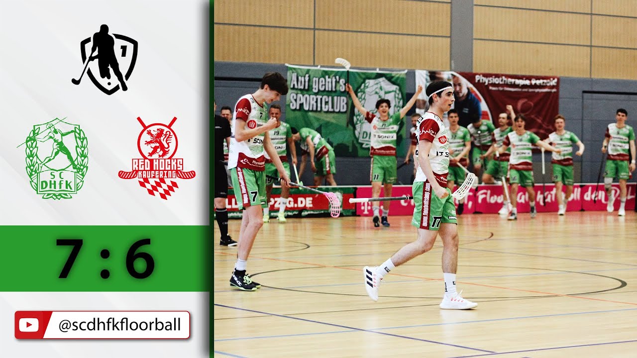 Highlights | 1. Floorball Bundesliga | Playdown Finale 1 | SC DHfK Leipzig vs. Red Hocks Kaufering