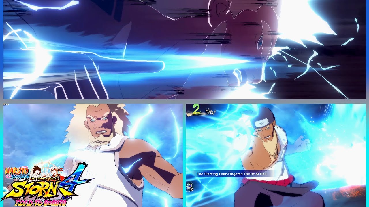 Sandaime Raikage Complate Moveset - Naruto Shippuden Ultimate Ninja Storm 4