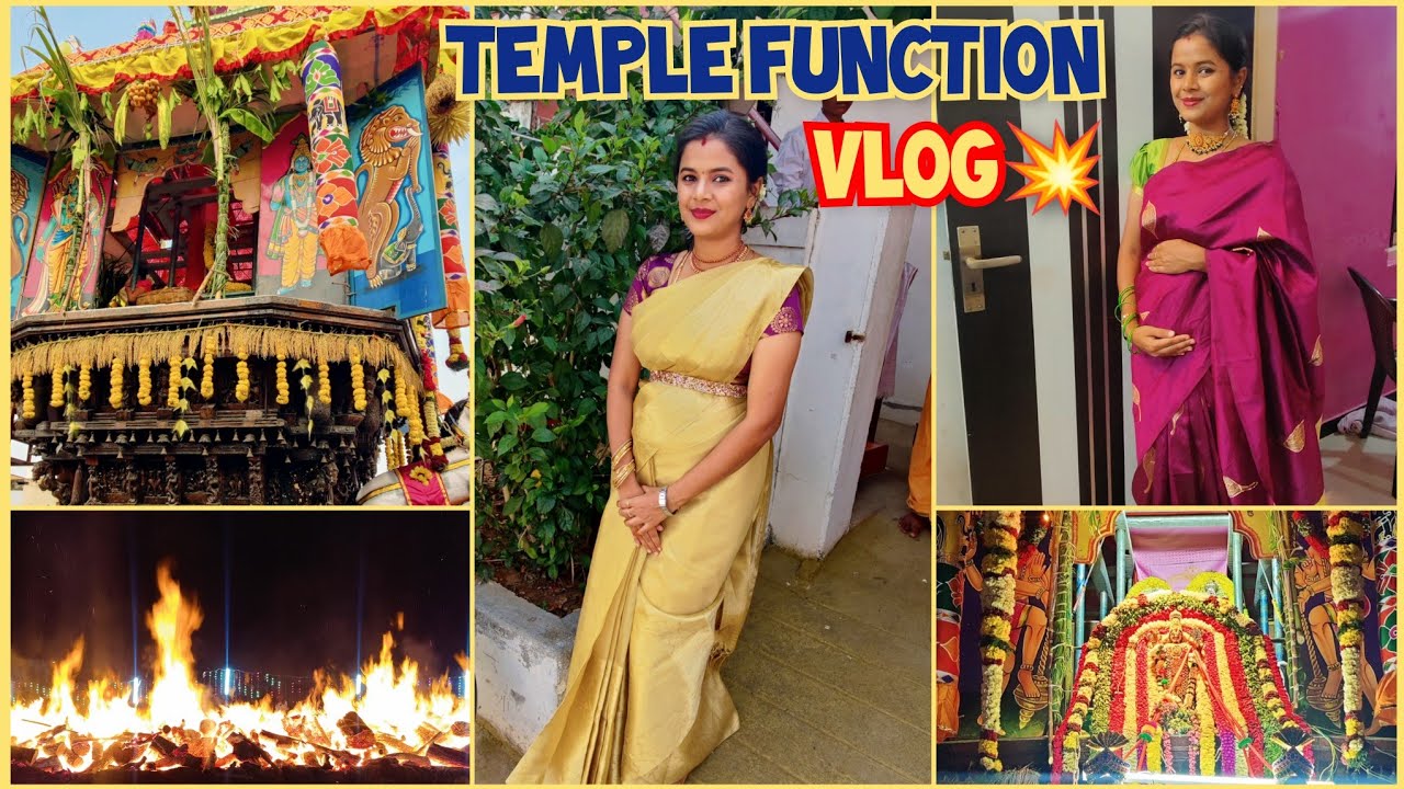 3 Days Temple Function Vlog at Mom's Place 💥 In Pregnancy travelled 1st time🤰 @ 3rd Month