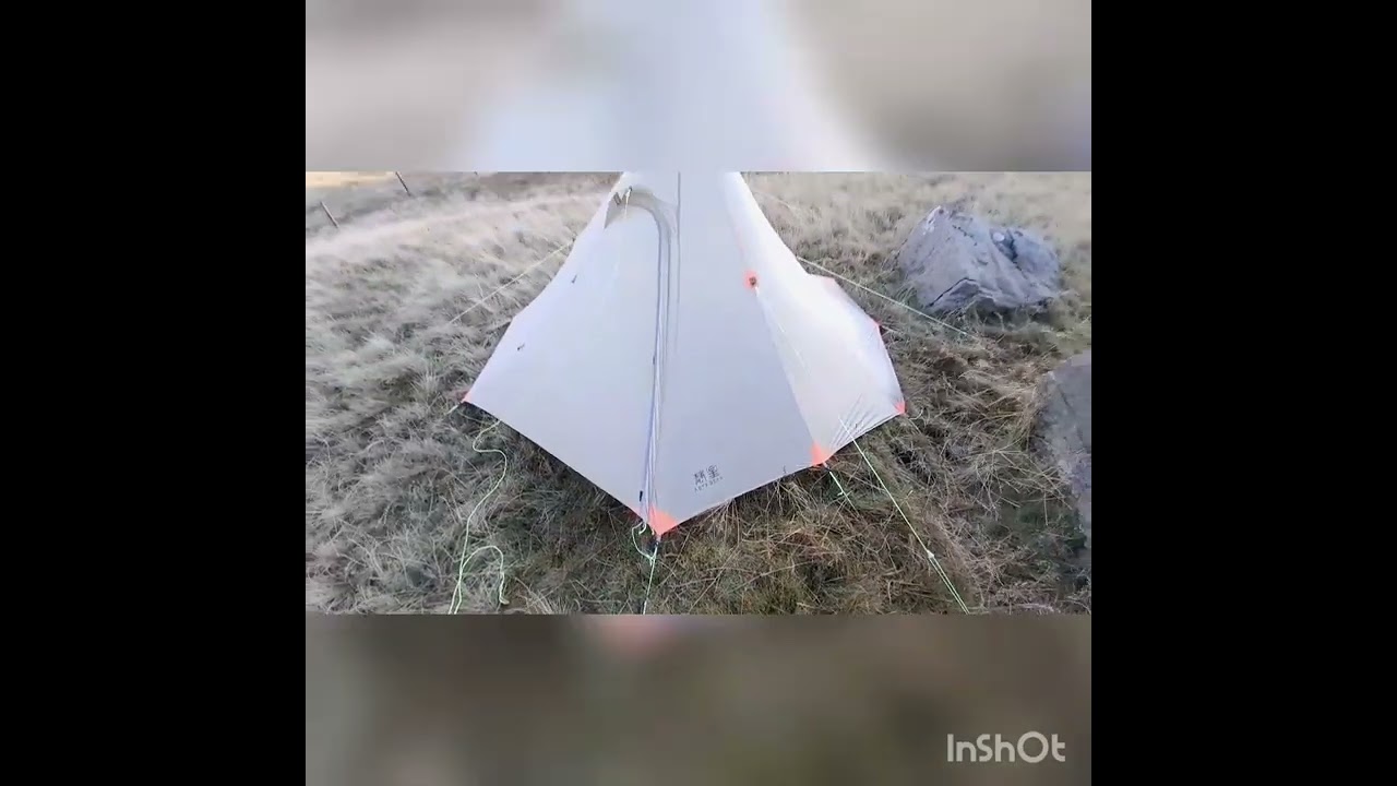 Blea Moor wildcamp  in the Astagear First Snow